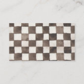 Autoboek in plaats van visitekaartje (Achterkant)