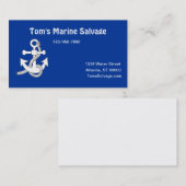 Autobus. Carte - Ancre marine (Devant / Derrière)