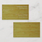 Autobus. Carte - panneaux en bambou (Devant / Derrière)