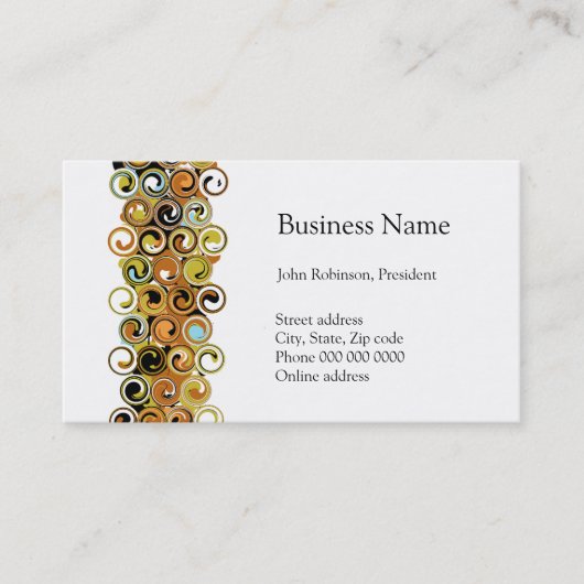 Autobus de remous de merlans jaunes. carte (Devant)