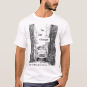 Autobus d'EEI dans le T-shirt de séquoias (Devant)