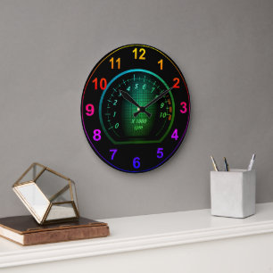 autobus met Thleed Clock Grote Klok
