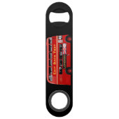 Autobus rouge de Londres orienté (Dos)