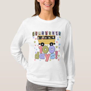 Autobus scolaire 100 T-shirts et cadeaux de jours