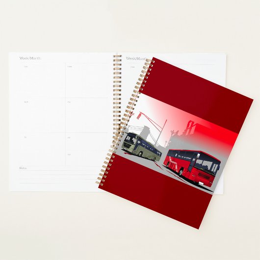 Autobus urbains Red Green Coaches sur Urban Street