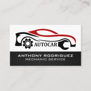 Autocar Repair Services   monteur Visitekaartje