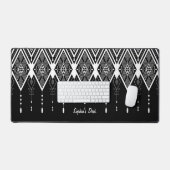 Autochtone Américain Noir Et Blanc (Clavier et souris)