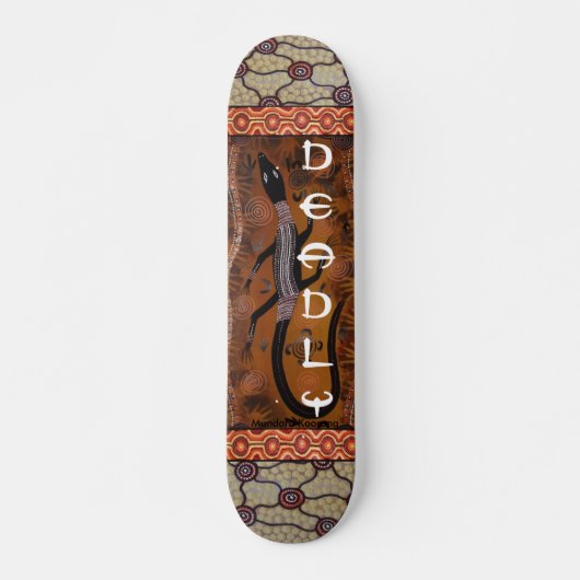 Autochtone Goanna Deadly Skateboard (Devant)
