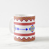 Autochtone Imprimer 6 Mugs (Devant gauche)