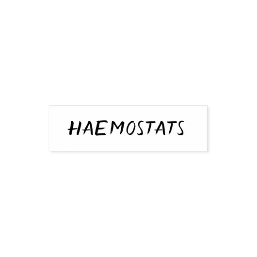 AUTOCLAAF STEMPEL ~ HEMOSTATEN (Design)