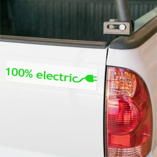 Autocollant 100% Électrique Pour Véhicule (Sur camion)