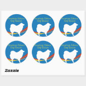 Autocollant 2 de délivrance d'Eskie (Feuille)