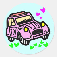 autocollant 2cv