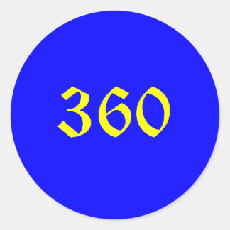 Autocollant 360