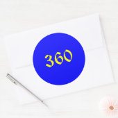 Autocollant 360 (Enveloppe)