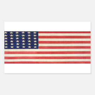 autocollant 36 étoiles du drapeau américain