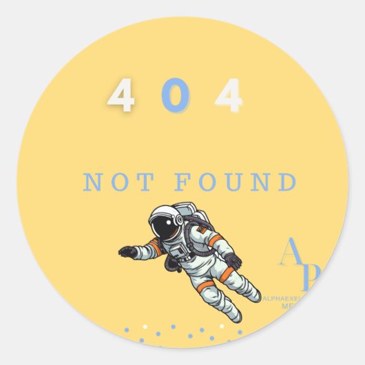 Autocollant 404 (Devant)