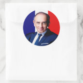 Autocollant 7.6 cm,  Zemmour Président 2022 (Sac)