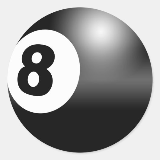 Autocollant à 8 balles (Devant)