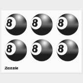 Autocollant à 8 balles (Feuille)