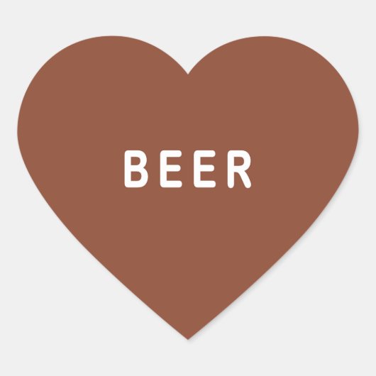Autocollant à bière amusant (Devant)