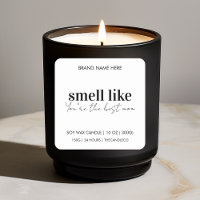 Autocollant à bougie personnalisé | Meilleure mama
