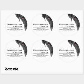 Autocollant à canine de conservation (Feuille)