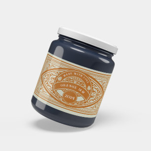 Autocollant à canne Étiquette vintage Retro