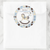 Autocollant à cheval à roche 2 (Sac)