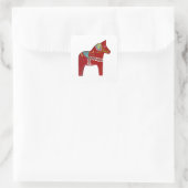Autocollant à cheval de Dala (Sac)