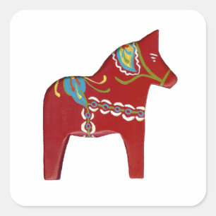 Autocollant à cheval de Dala