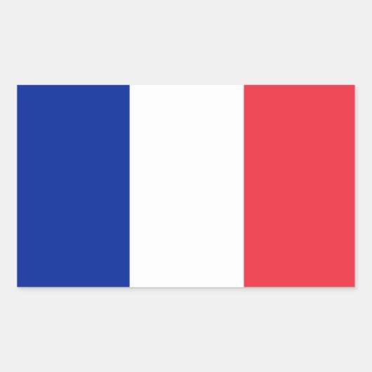 Autocollant à drapeau français* (Devant)