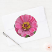 autocollant à fleur rose (Enveloppe)