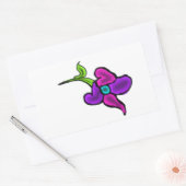 autocollant à fleurs (Enveloppe)