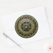 Autocollant à fleurs irlandais (Enveloppe)