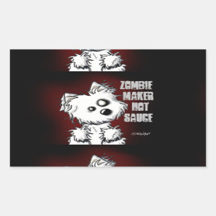 Autocollant à la sauce chaude Zombie Maker