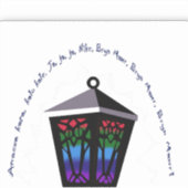 Autocollant à lanterne (Recto)