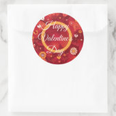 Autocollant à motif de cœur pour la Saint-Valentin (Sac)