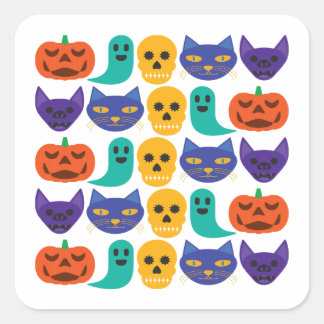 Autocollant à motif d'Halloween