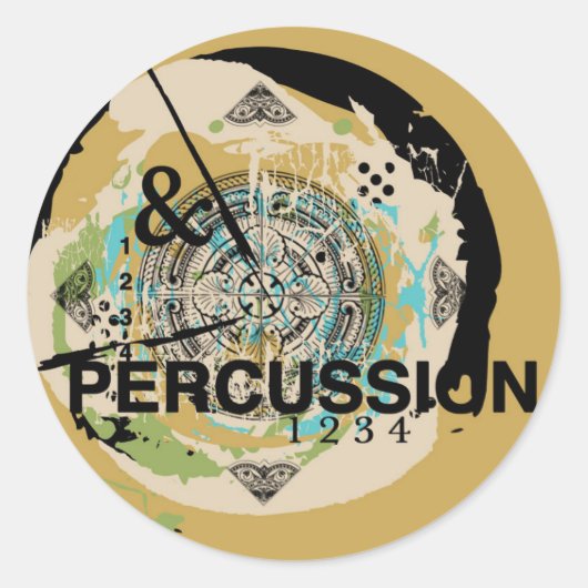 Autocollant à percussion (Devant)