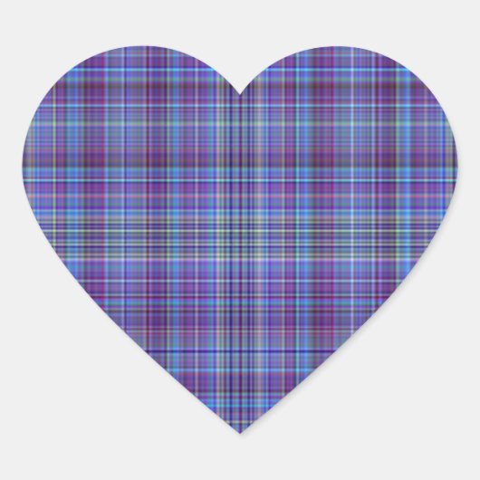 Autocollant à plaid violet Aqua (Devant)