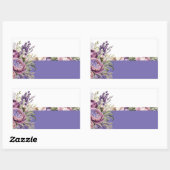 Autocollant à présentation florale en cottage pour (Feuille)