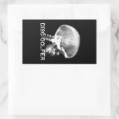 autocollant à rayons X Disk Golf (Sac)