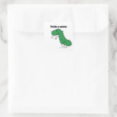 Autocollant à saurus (Sac)