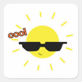 autocollant à sushine cool (Devant)