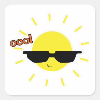 autocollant à sushine cool