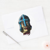 autocollant à tête coupée (Enveloppe)