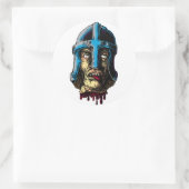 autocollant à tête coupée (Sac)