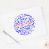 Autocollant Aberrant (Enveloppe)