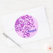 Autocollant Abigail Designer Nom II (Enveloppe)